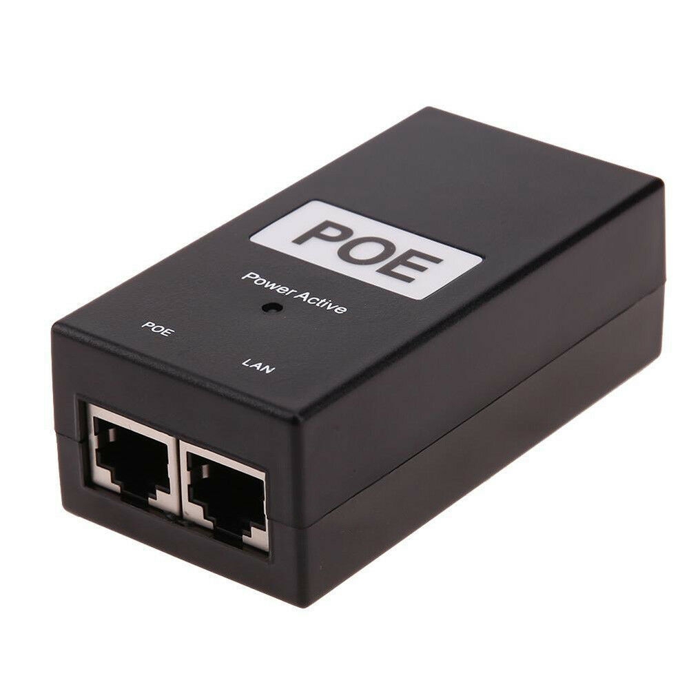 48V 0.5A Gigabit POE Adapter Injector - The source for WiFi products at  best prices in UK 