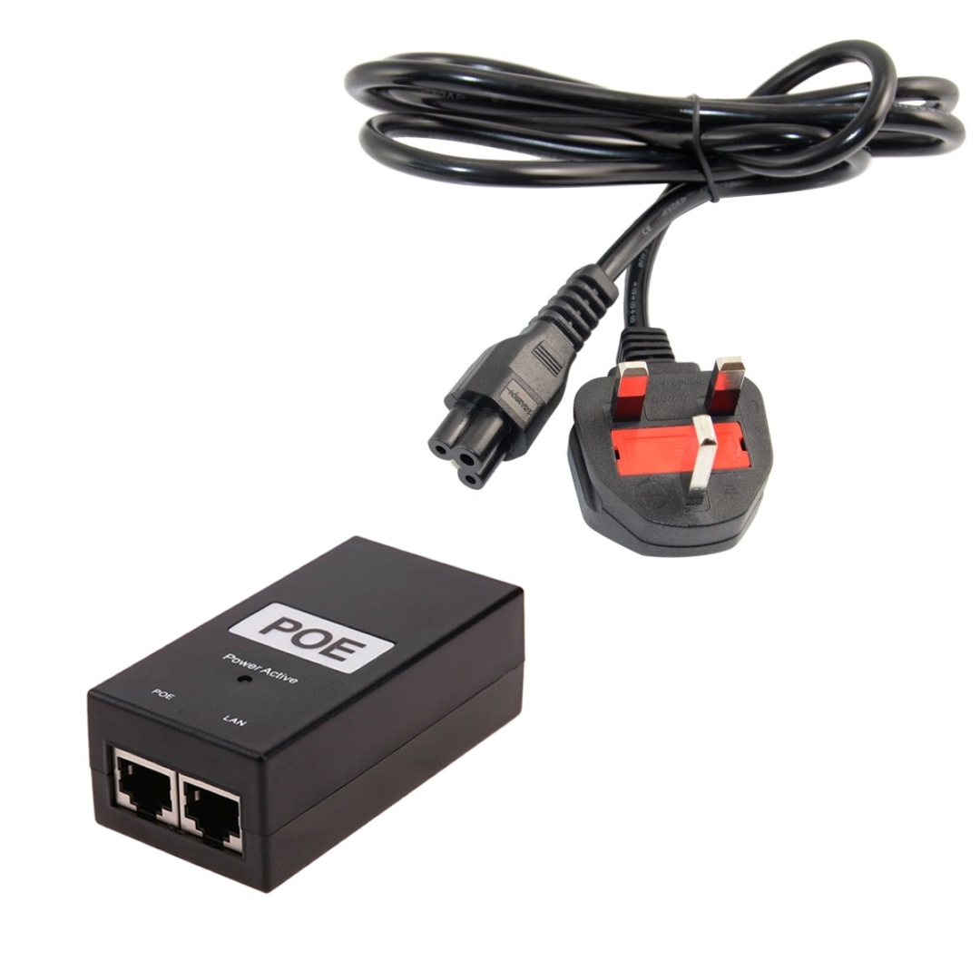 48V 0.5A Gigabit POE Adapter Injector - The source for WiFi products at best  prices in UK 