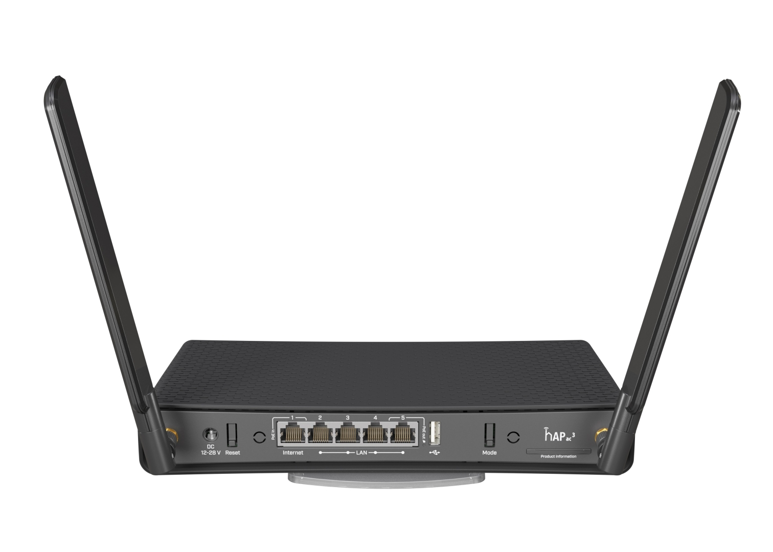 MIKROTIK wireless dual-band router with 5 Gigabit Ethernet ports and  external high gain antennas for more coverage, hAP ac3 with RouterOS L4  license (RBD53iG-5HacD2HnD) - The source for WiFi products at best