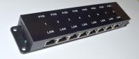 Passive PoE Injector, 8 port (POE-INJ-8)