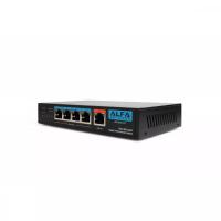 Alfa APOE03GR Industrial Gigabit PoE+ Injector With Remote Reset Function – Redundant Power