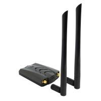 ALFA NETWORK WiFi 6/6E (802.11ax) 2x2 Tri-band 2.4 GHz / 5 GHz / 6 GHz and Bluetooth v5.2 high-performance USB adapter (AWUS036AXML)