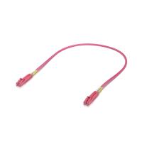 UBIQUITI OM4 Duplex LC UPC Fiber Patch Cable, 0.5 meter (UACC-OFC-M2-LULU-0.5M)